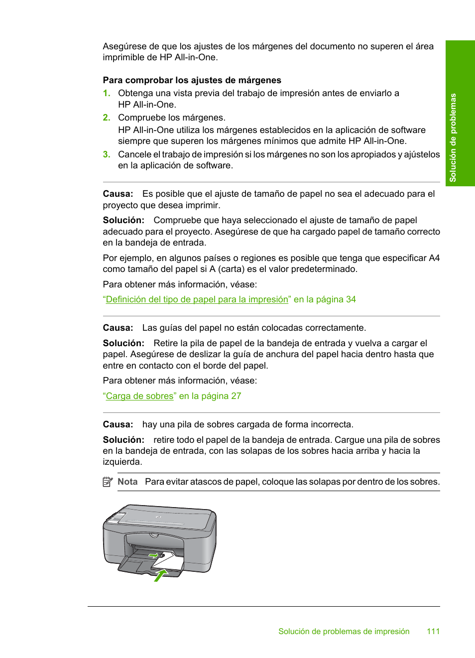 HP Impresora Todo-en-Uno HP Deskjet F2180 Manual del usuario | Página 113