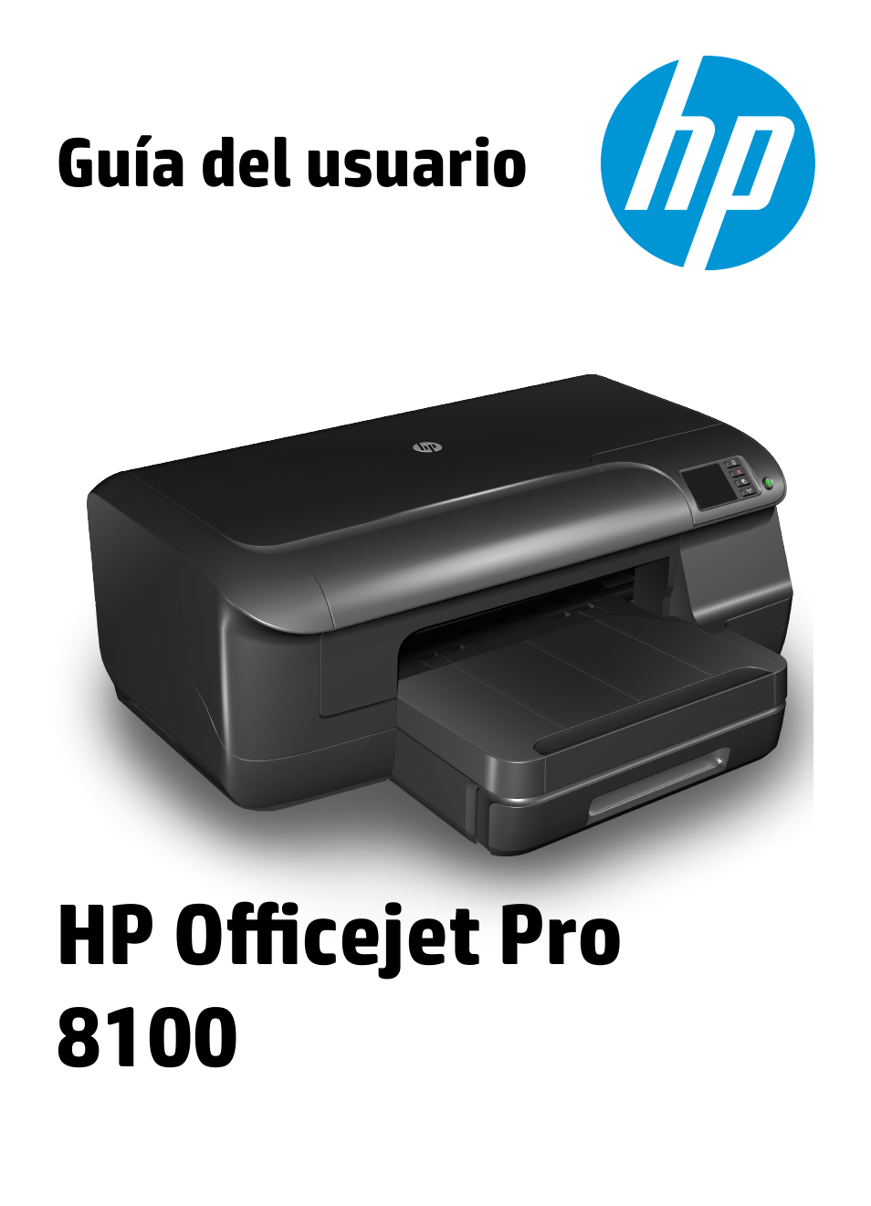 HP Impresora HP Officejet Pro 8100 ePrinter - N811a N811d Manual del
