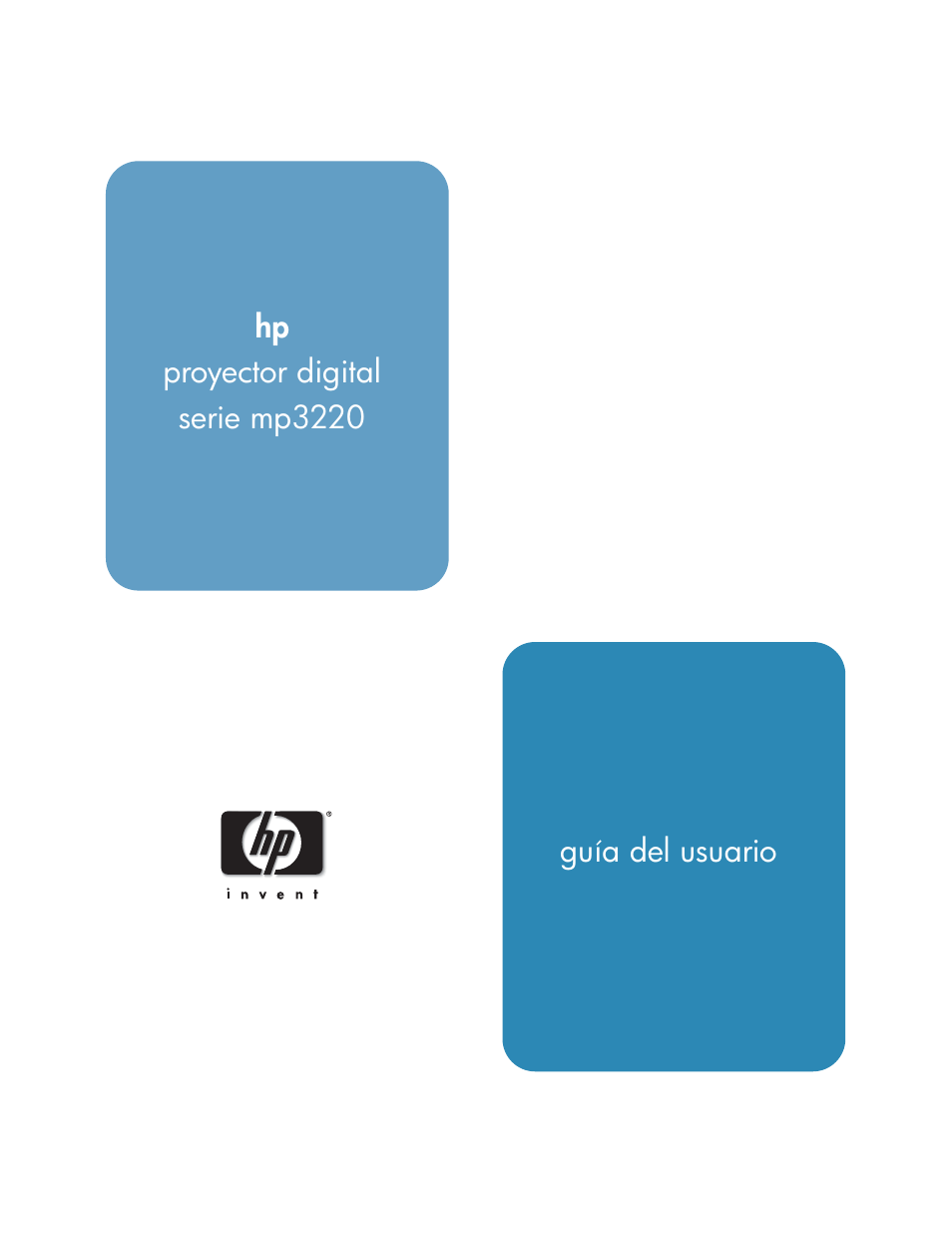 HP mp3222 Digital Projector Manual del usuario | Páginas: 80