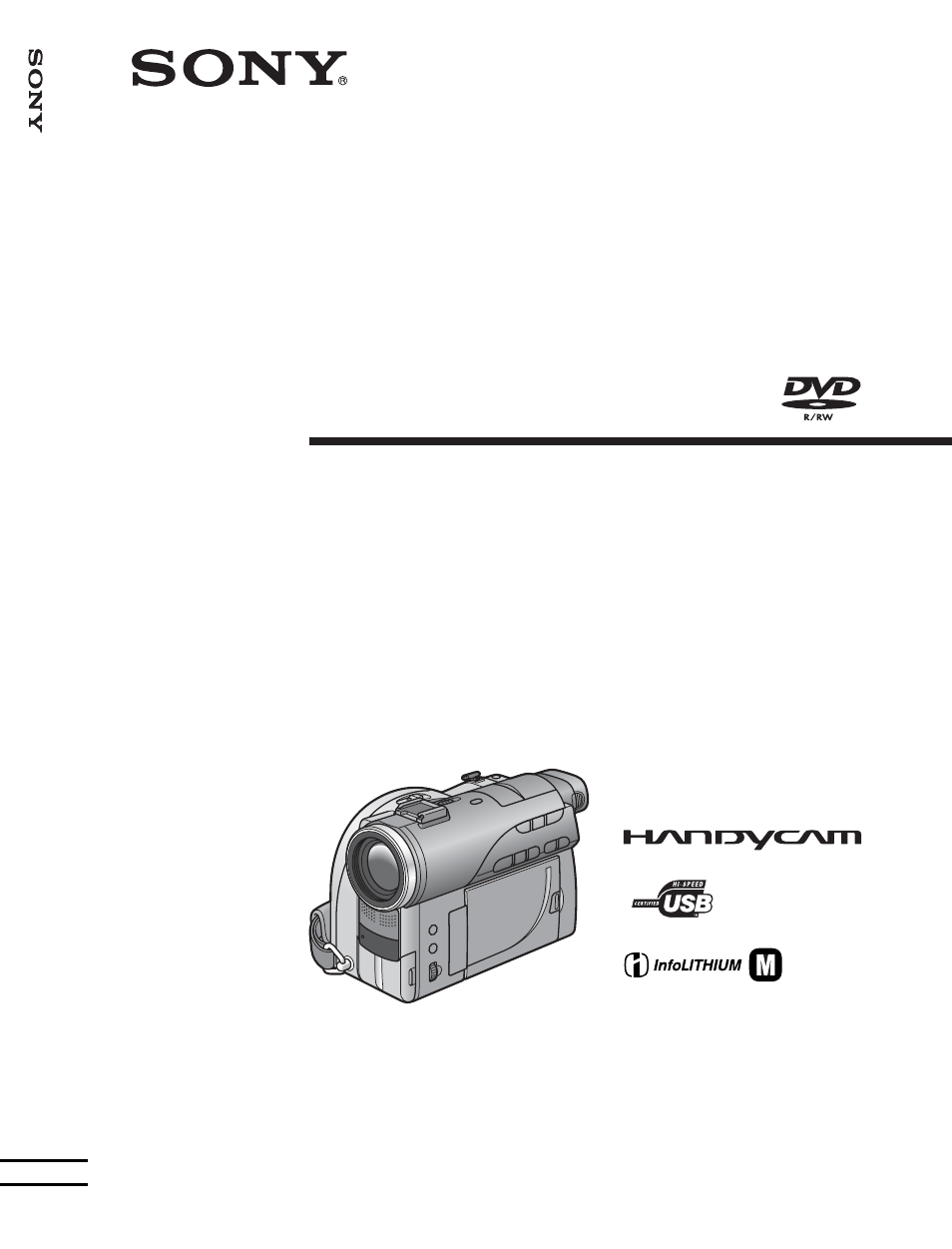 Sony DCR-DVD100E Manual del usuario | Páginas: 292