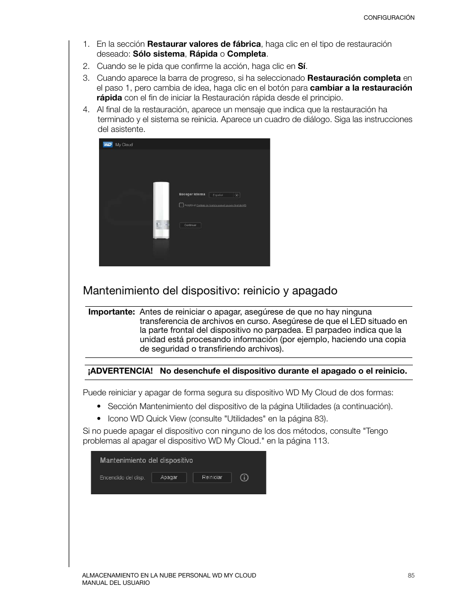 My Cloud 3 Tb User Manual My Cloud 3 Tb User Manual