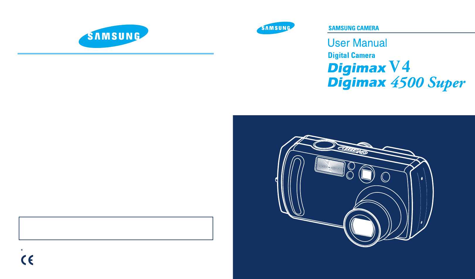 Samsung DIGIMAX 4500 Manual del usuario | Páginas: 140