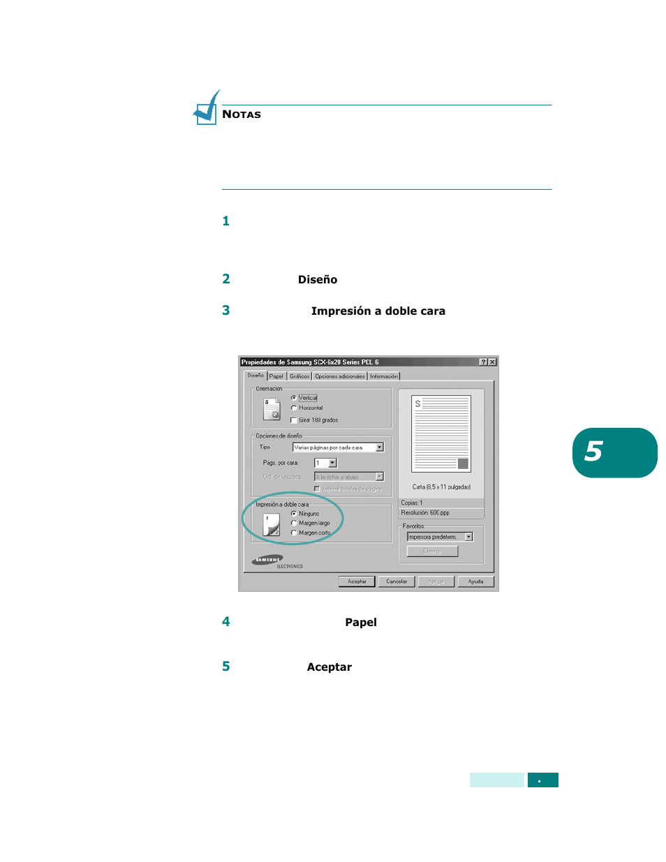 Samsung SCX-6220 Manual del usuario | Página 104 / 349