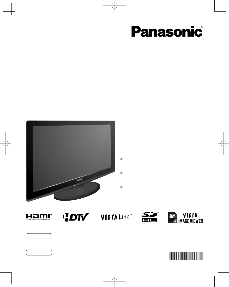 Panasonic TC-32LX14 Manual del usuario | Páginas: 54