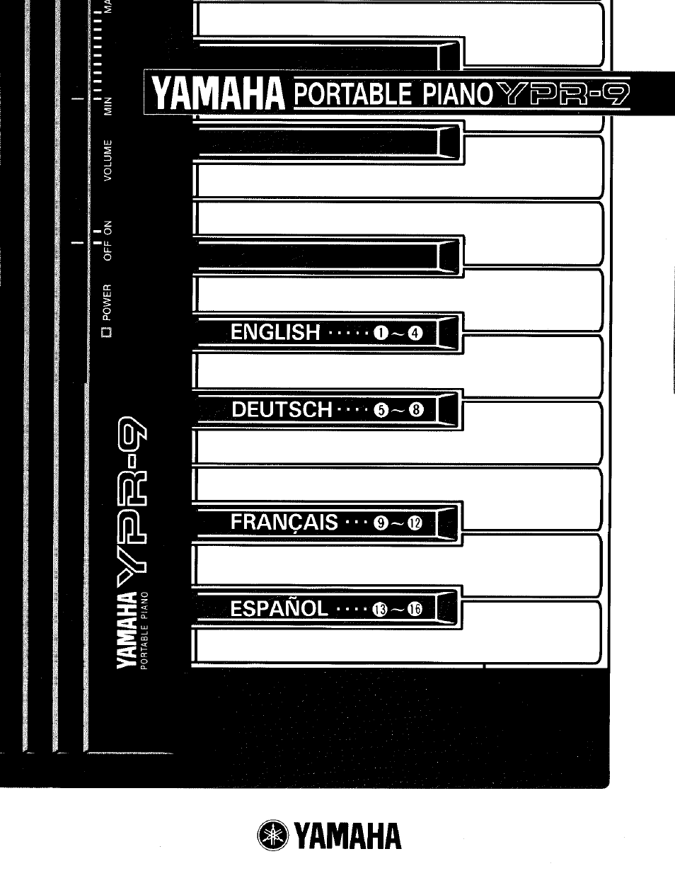 Yamaha YPR-9 Manual del usuario | Páginas: 8