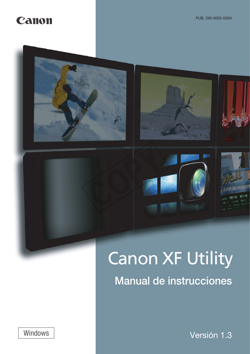 Canon XF300 Manual del usuario | Páginas: 38