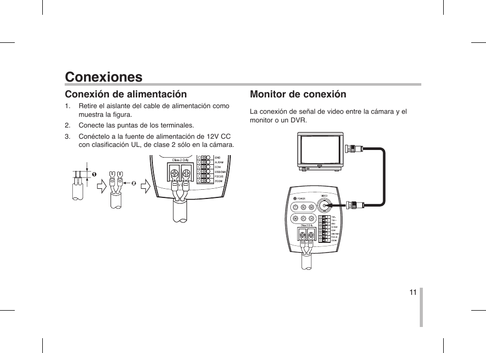Conexiones | LG LC703P-B Manual del usuario | Página 11 / 46
