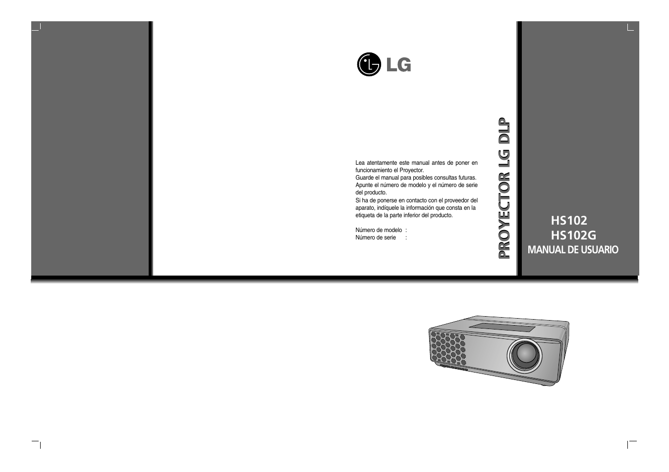 LG HS102G Manual del usuario | Páginas: 42