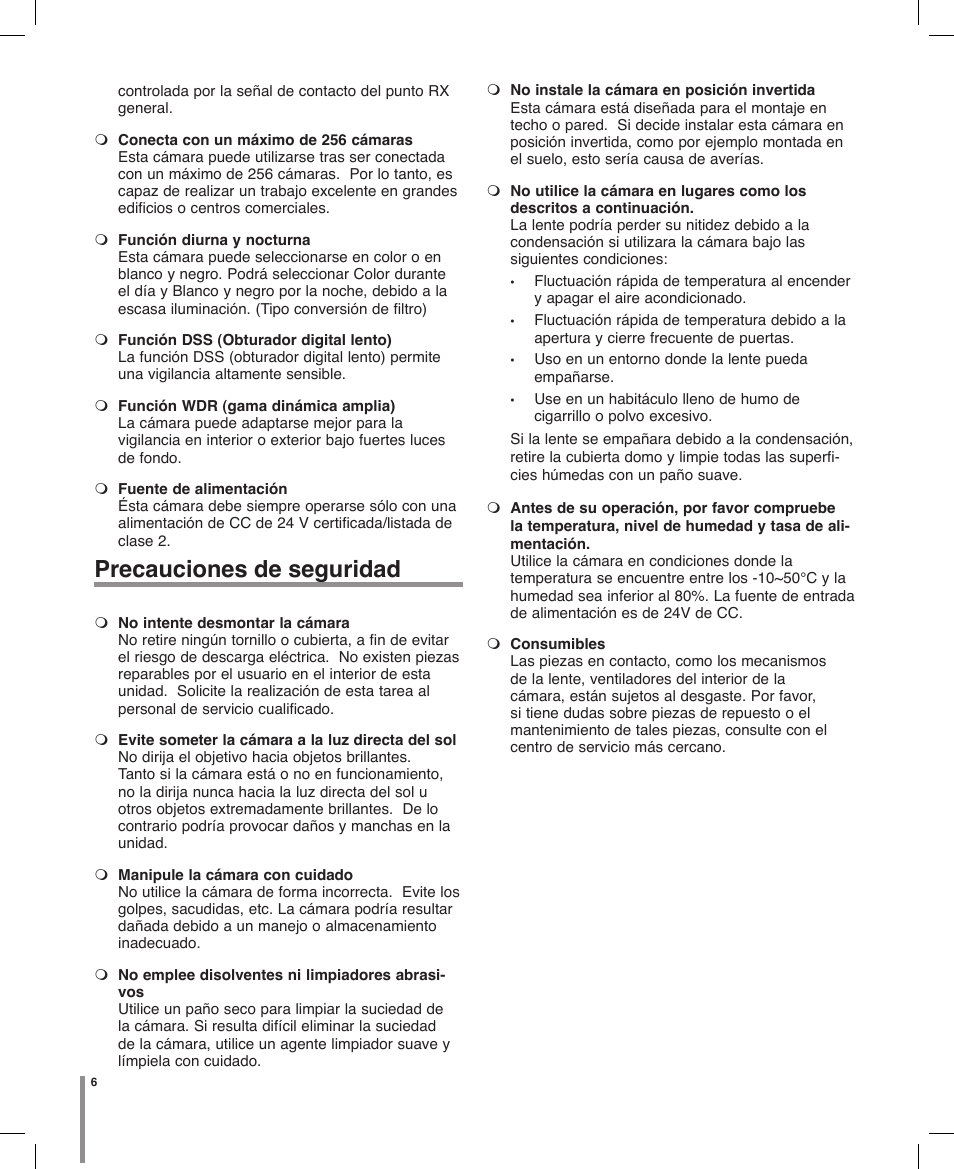 Precauciones de seguridad | LG LT903P-B Manual del usuario | Página 6 / 32
