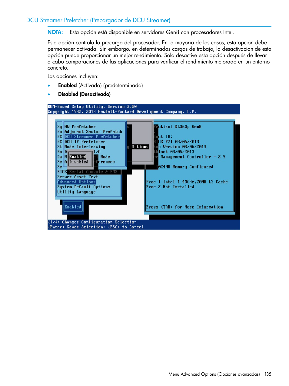 HP ROM-Based Setup Utility (Guía de usuario) Manual del usuario | Página 135 / 229