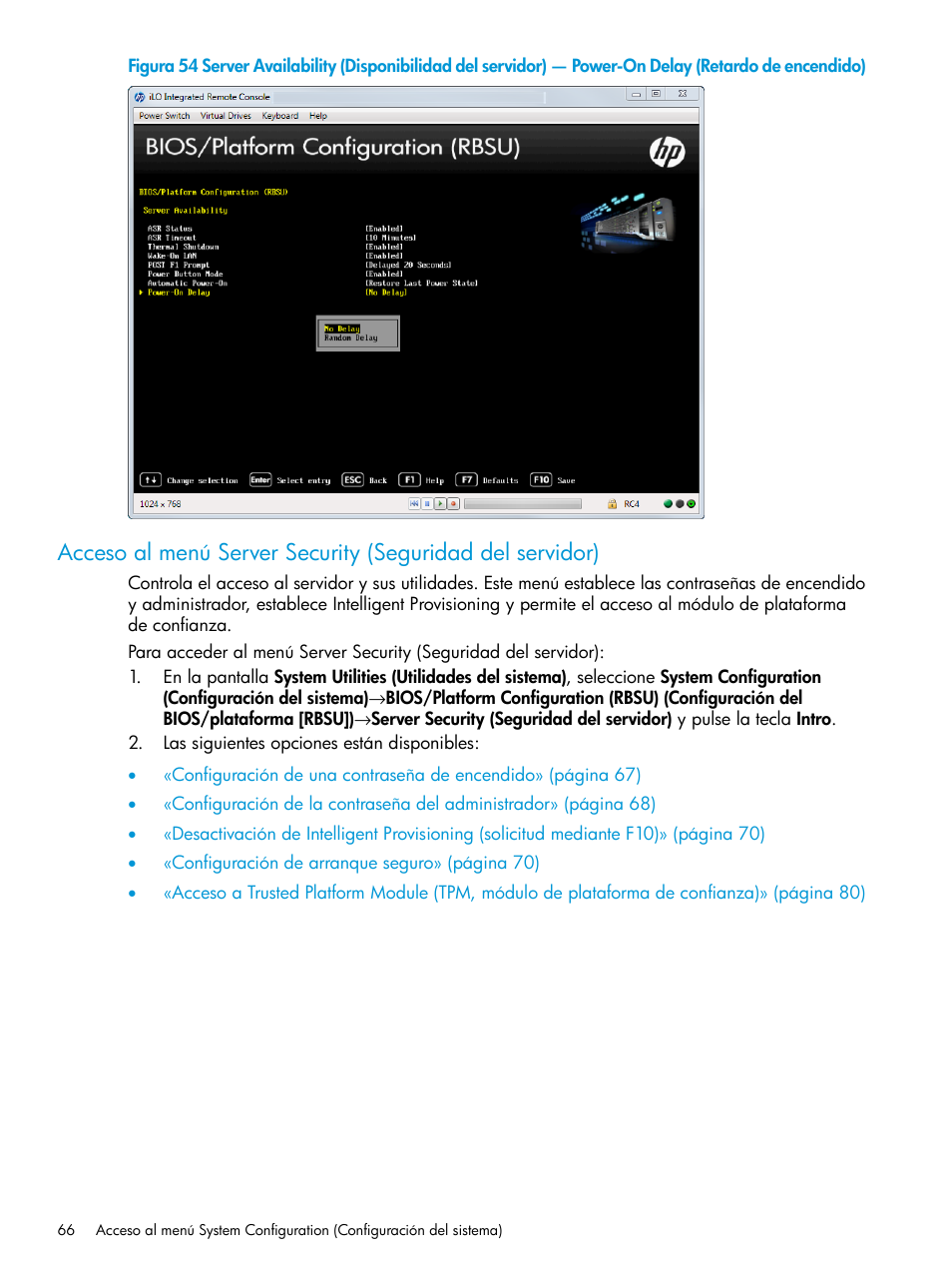 HP UEFI Manual del usuario | Página 66 / 159