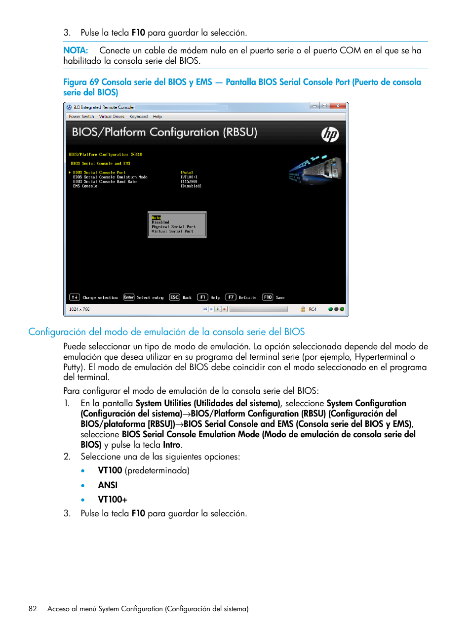 HP UEFI Manual del usuario | Página 82 / 159