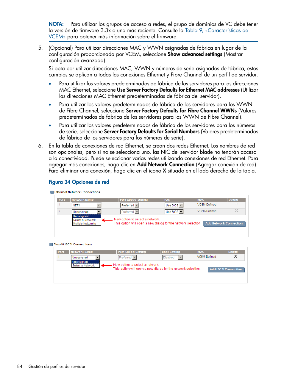 HP Software HP Insight Management Manual del usuario | Página 84 / 168