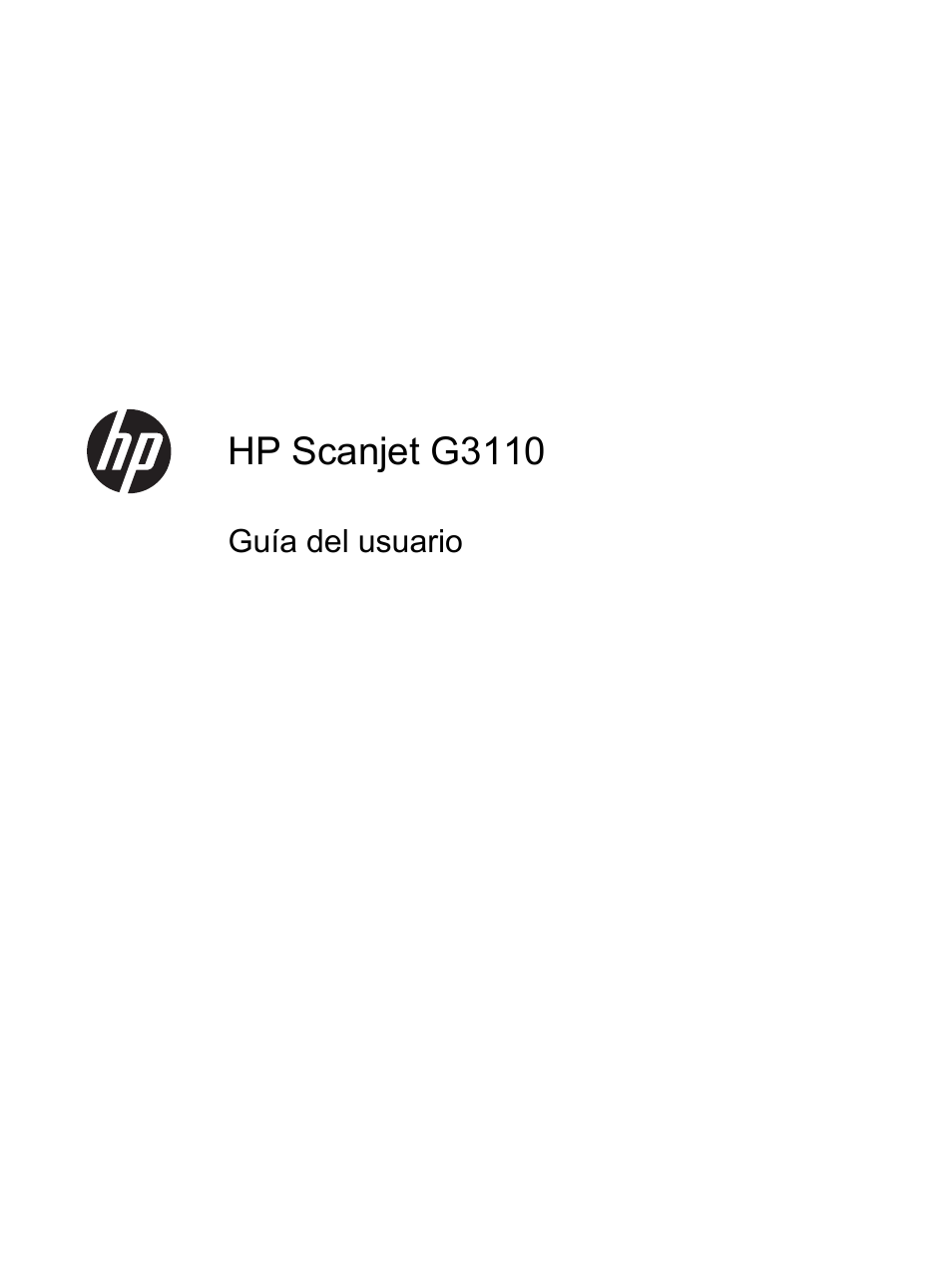 HP Escáner Fotográfico HP Scanjet G3110 Manual del usuario | Páginas: 26