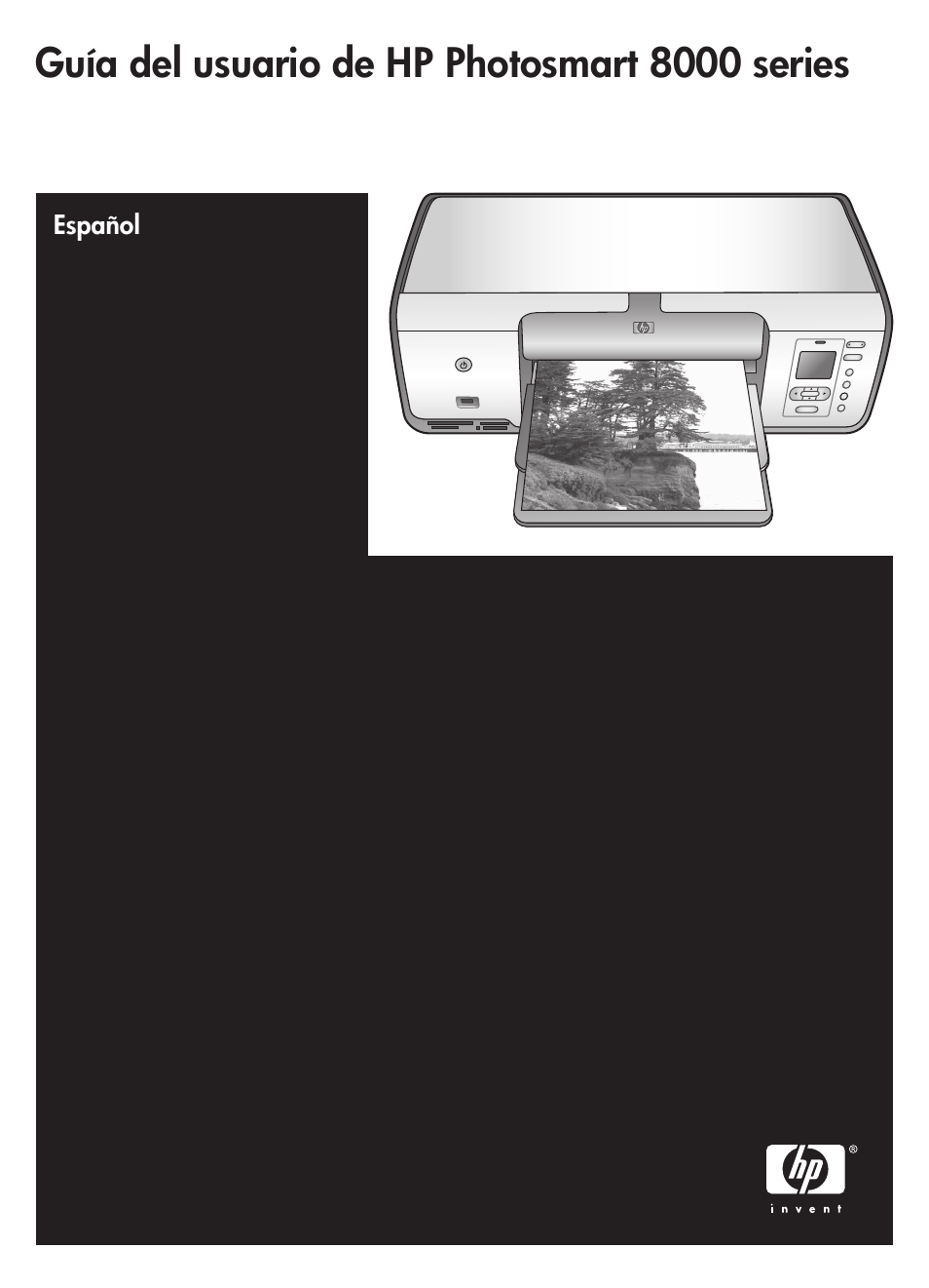 HP Photosmart 8050xi Printer Manual del usuario | Páginas: 76