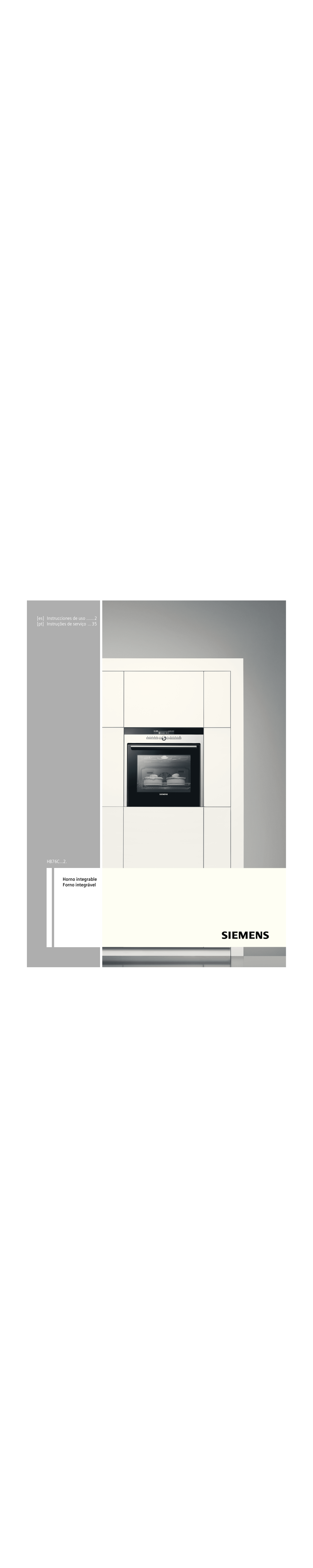 Siemens HB76BC552E Manual del usuario | Páginas: 68
