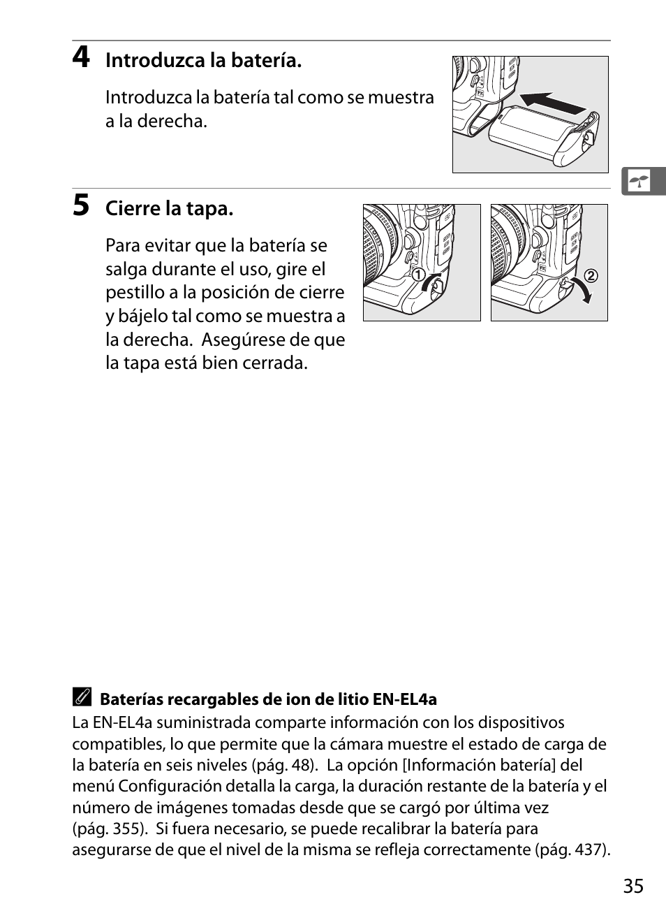 Nikon D3X Manual del usuario | Página 61 / 476