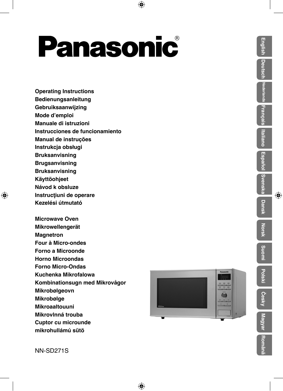 Panasonic NNSD271S Manual del usuario | Páginas: 32