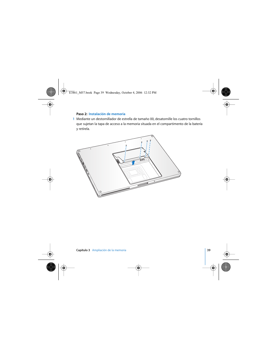 Apple MacBook Pro (15-inch and 17-inch, Inel Core 2 Duo) Manual del usuario | Página 39 / 80