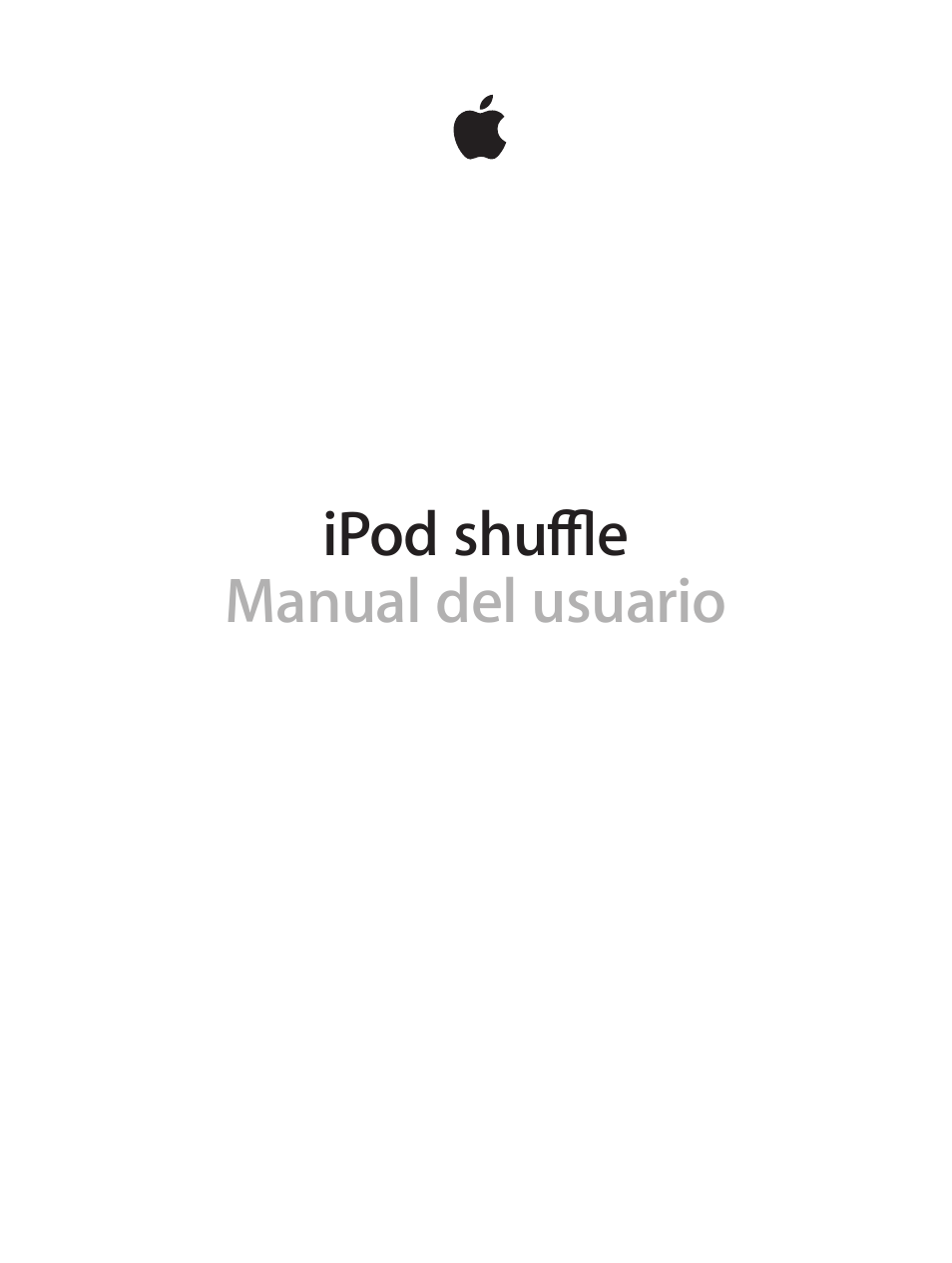 Apple iPod shuffle (4th generation) Manual del usuario | Páginas: 35
