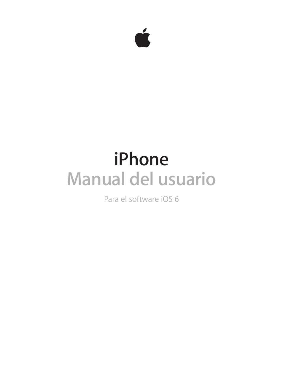Apple iPhone iOS 6.1 Manual del usuario | Páginas: 164