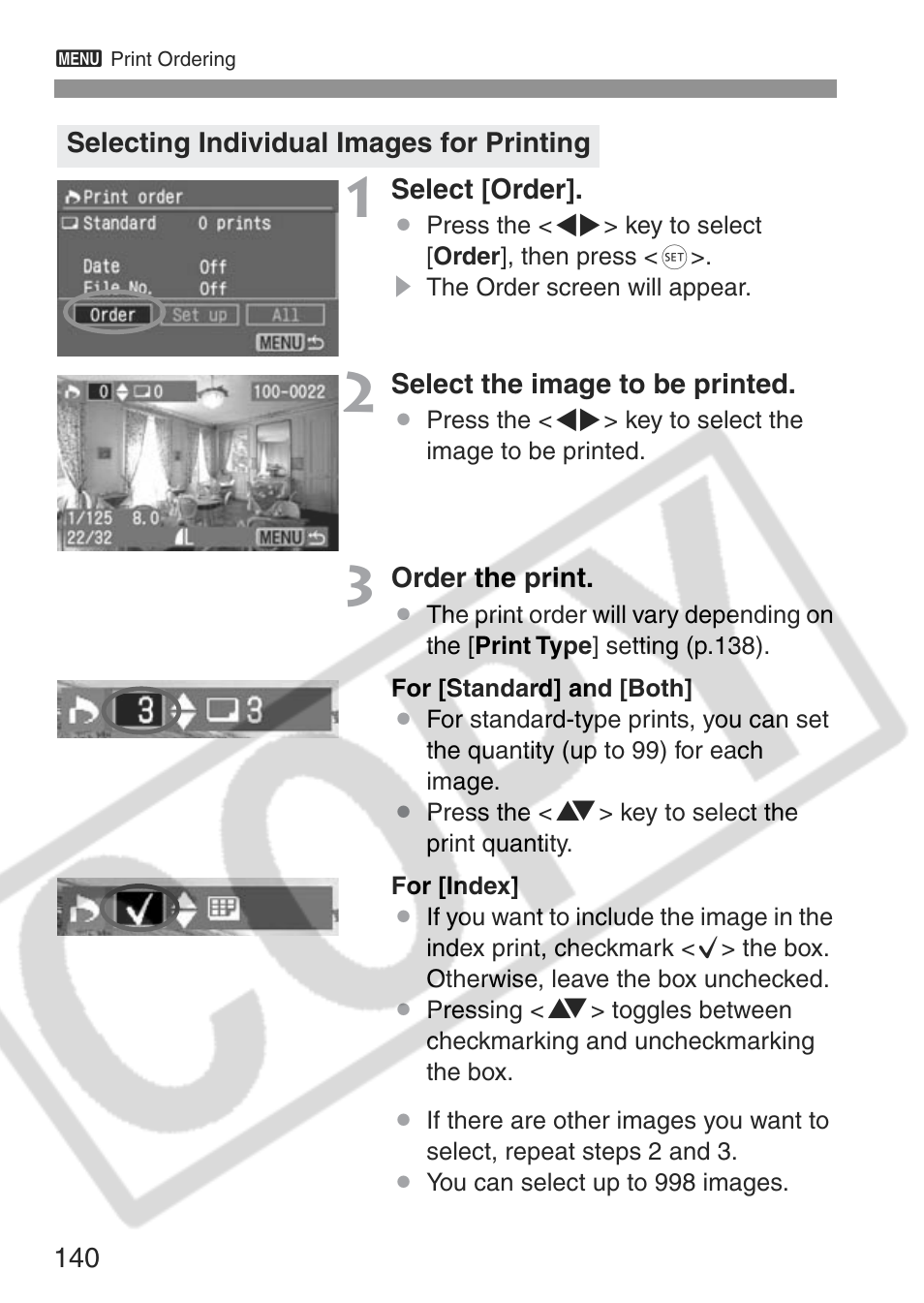 Canon EOS Rebel XT User Manual | Page 140 / 172