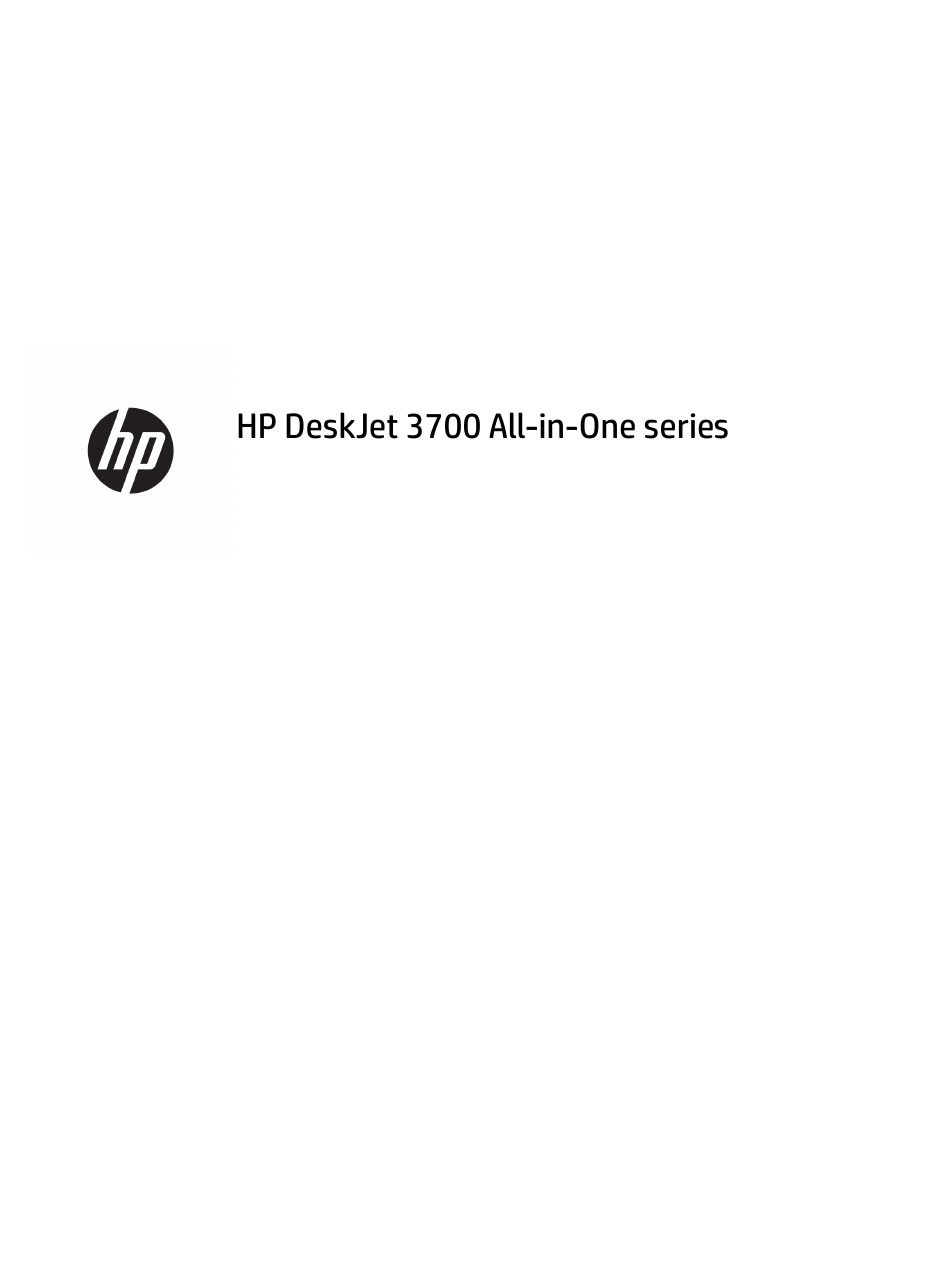 HP DeskJet 3700 Manual del usuario | Páginas: 120