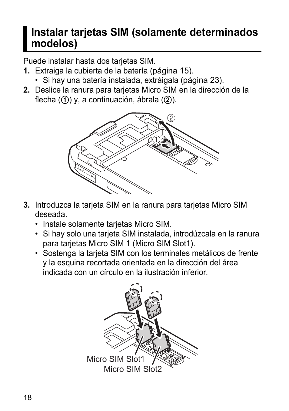 Panasonic Toughpad FZ-F1 Manual del usuario | Página 18 / 48