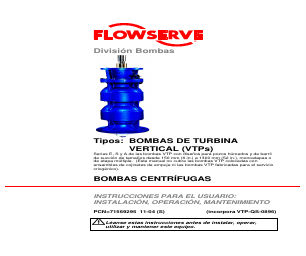 Descargar pdf | Flowserve VTP Manual del usuario (Páginas: 64)