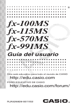 Presentar Cerdo irregular Casio FX-82SX PLUS manuales