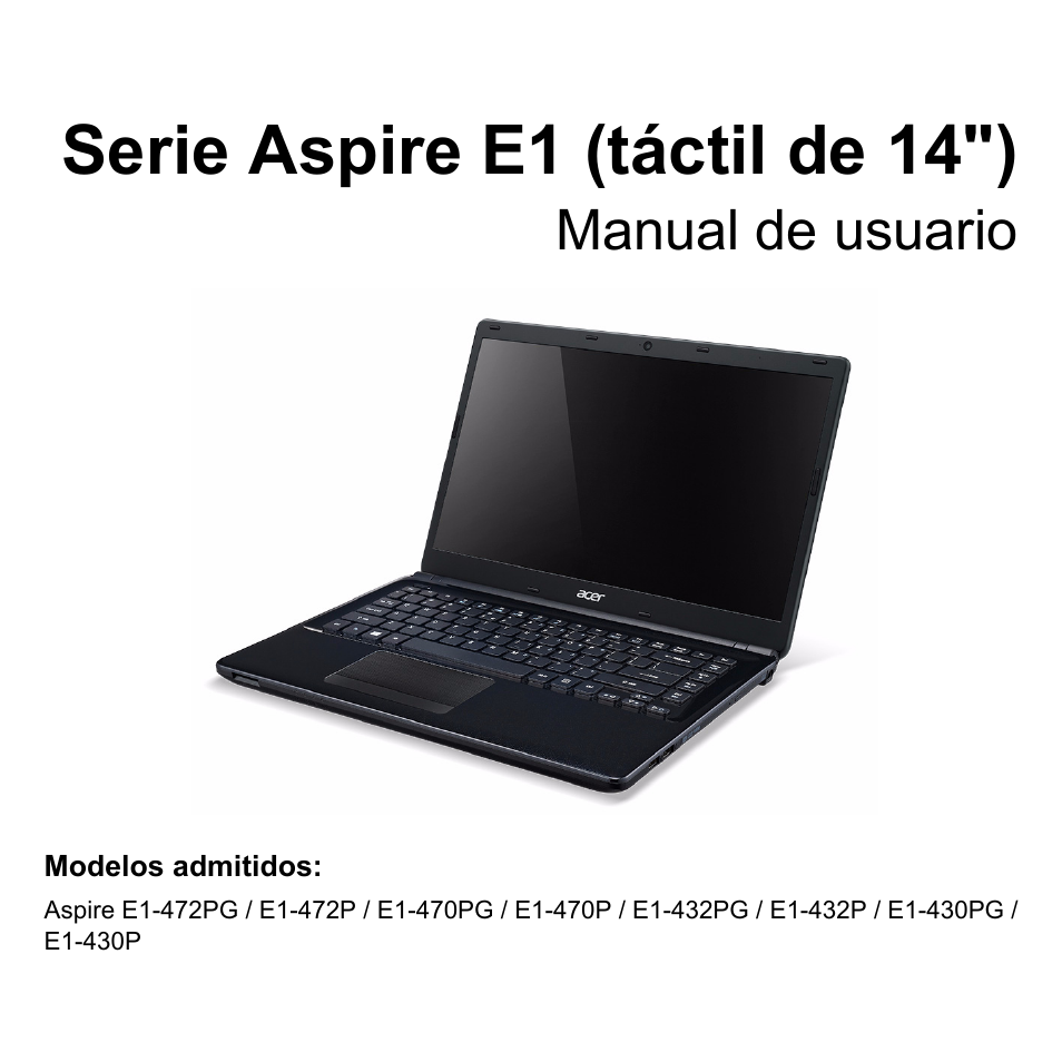 Acer Aspire E1470PG Manual del usuario Páginas 109 Original