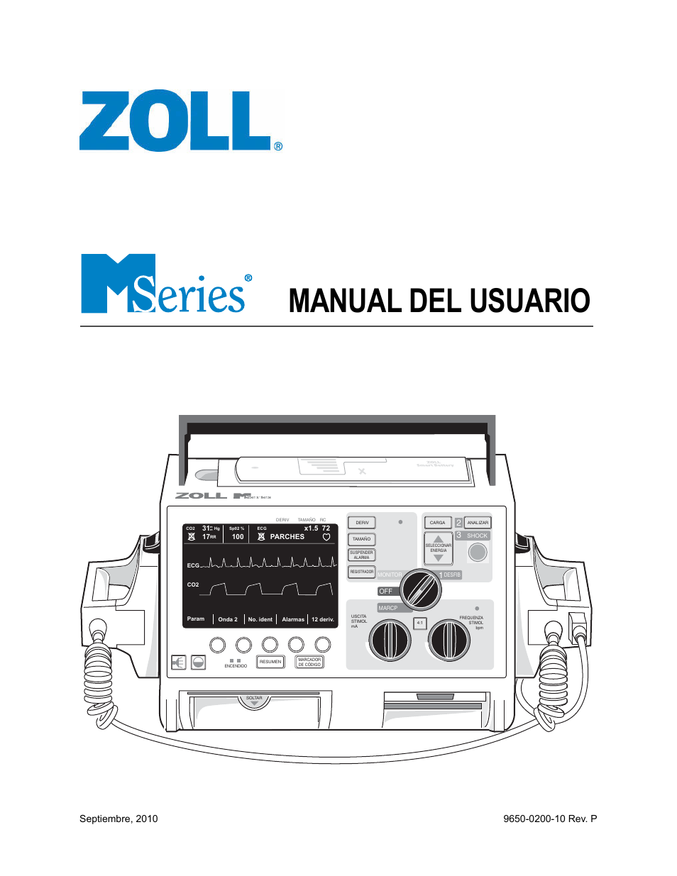 ZOLL M Series Defibrillator Rev P Manual del usuario Páginas 98