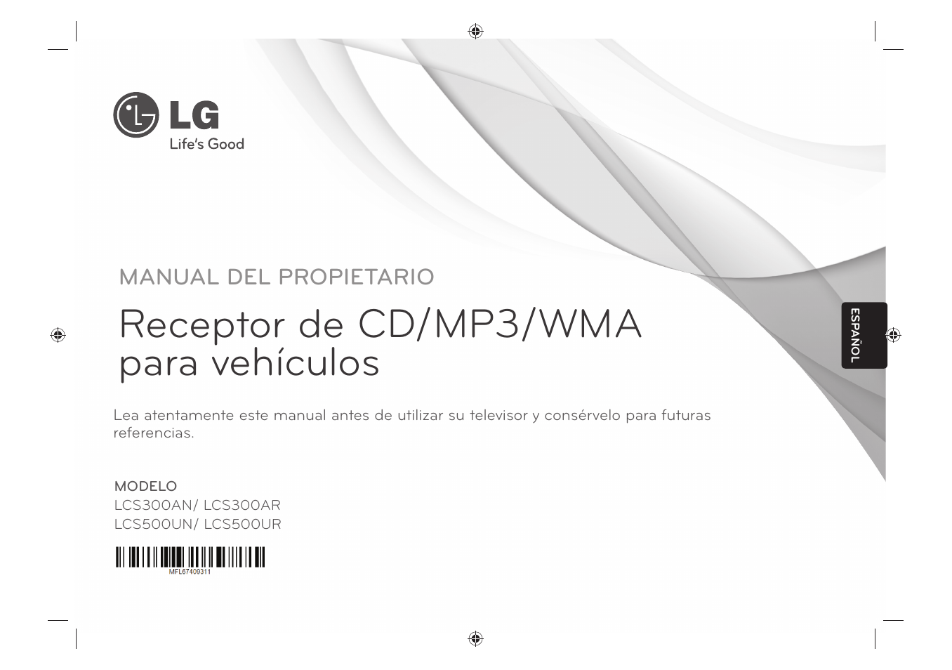 LG LCS500UR Manual del usuario | Páginas: 16