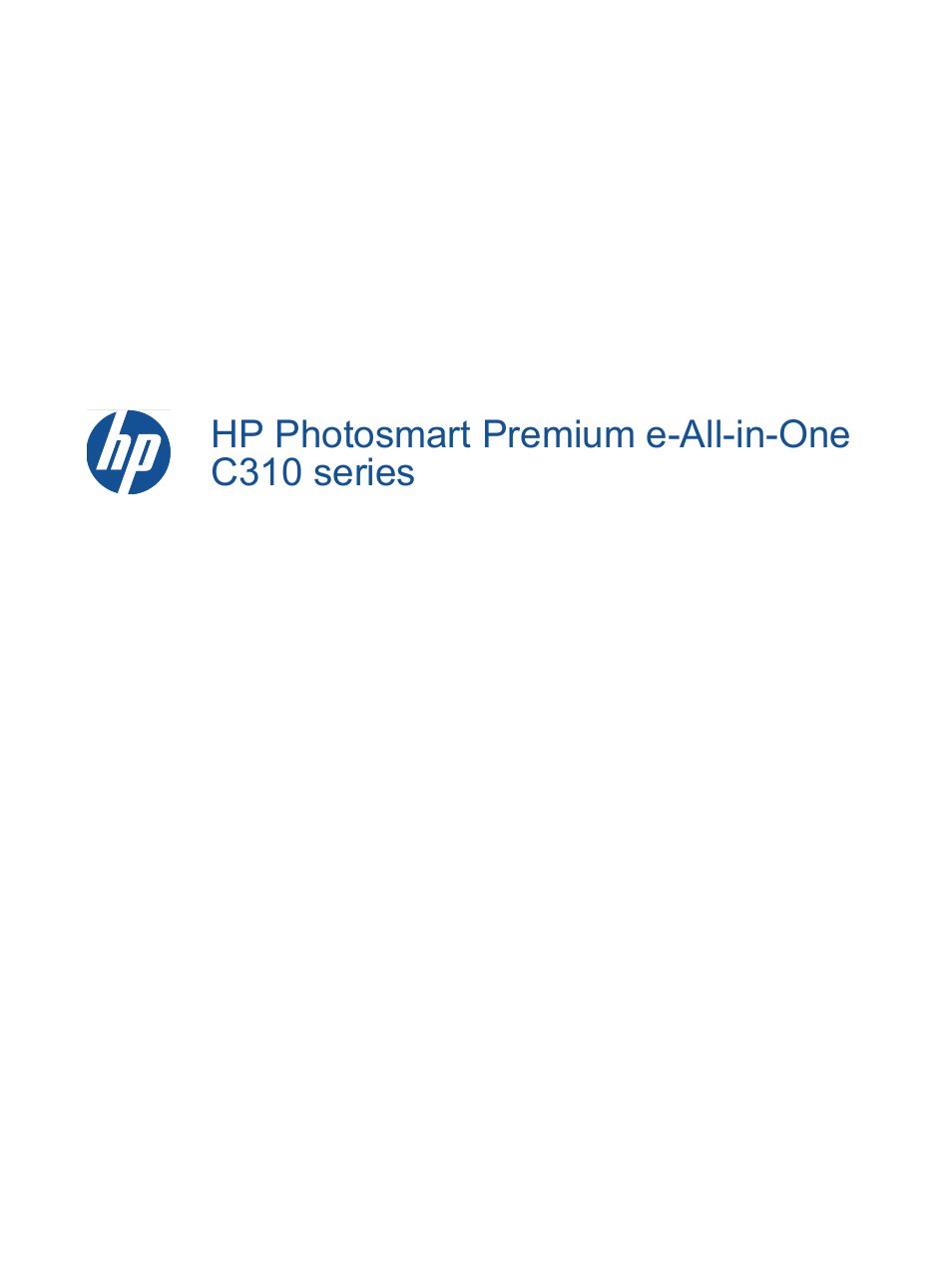 HP Impresora Photosmart Premium C310a Manual del usuario | Páginas: 48