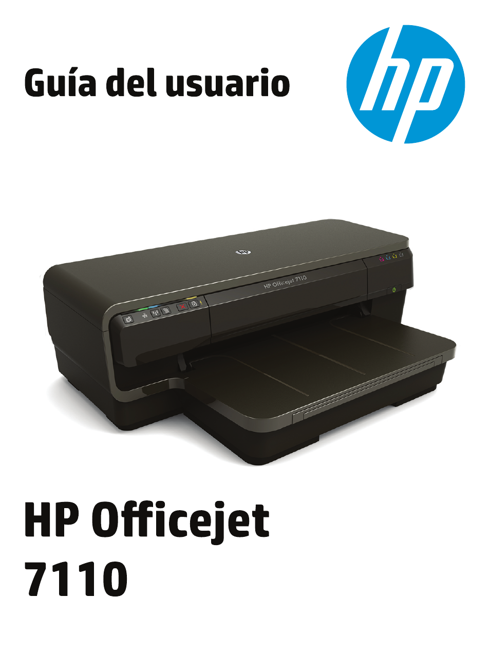 Hecho para recordar Sucediendo colegio HP Impresora de formato ancho HP Officejet 7110 ePrinter - H812a Manual del  usuario | Páginas: 221