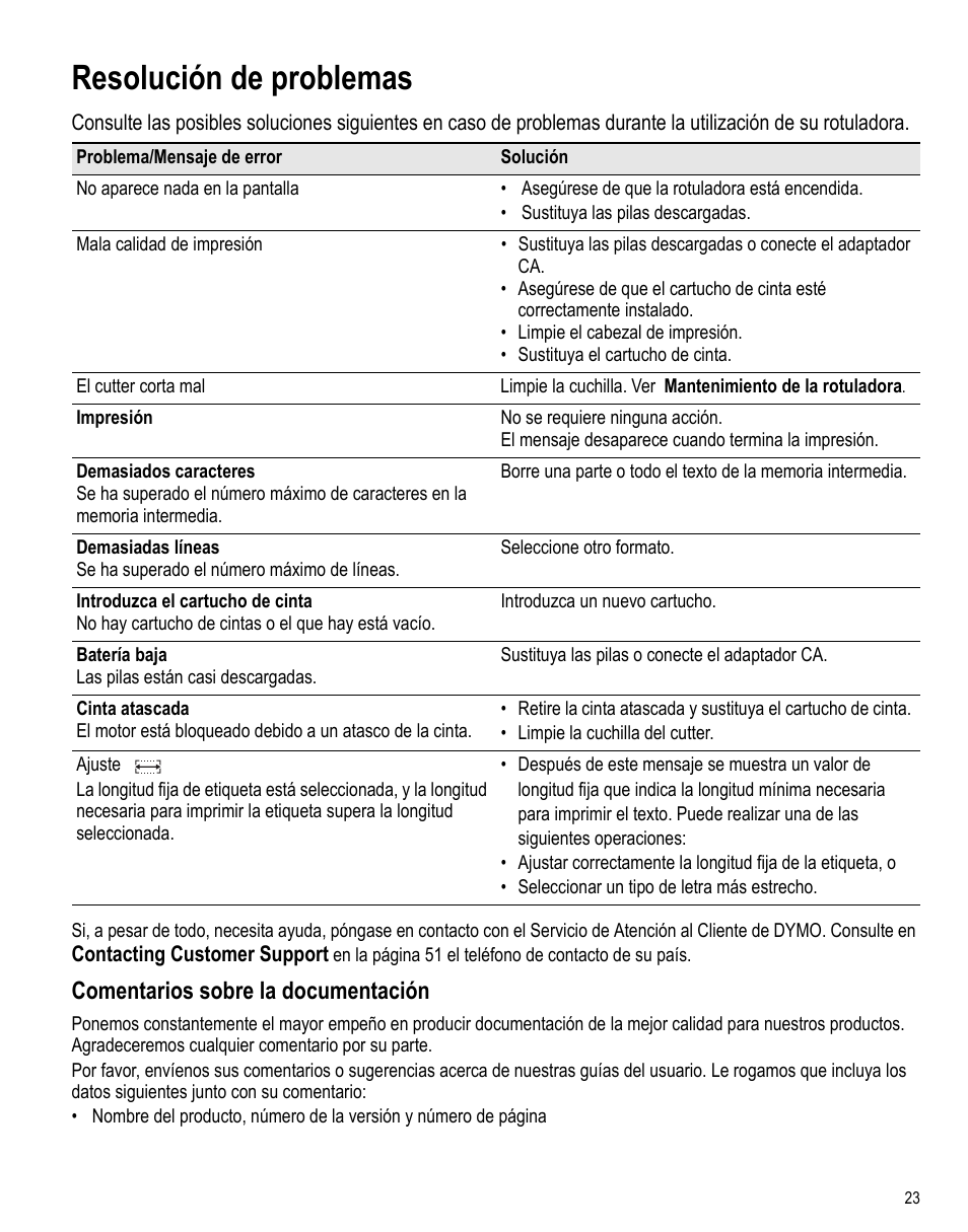 dymo labelpoint 150 reset