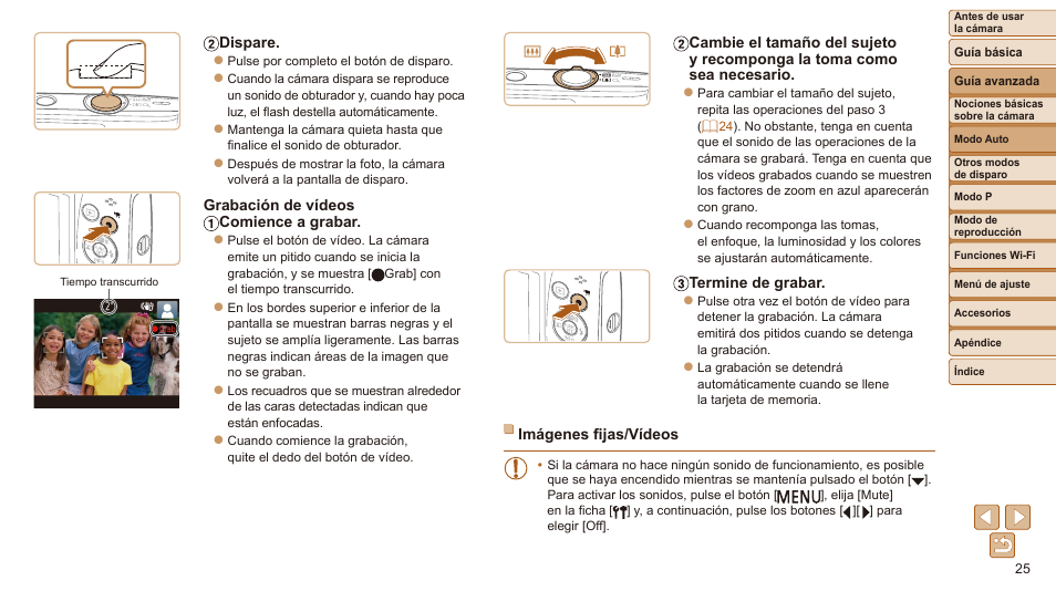 Canon IXUS 180 Manual del usuario | Página 25 / 143