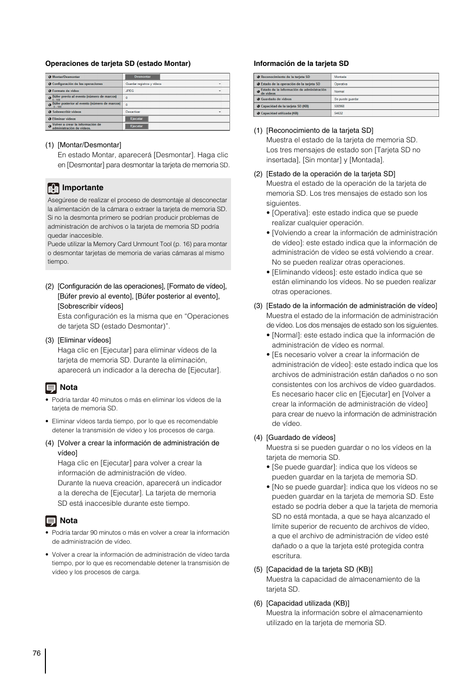 Canon VB-H41 Manual del usuario | Página 76 / 177