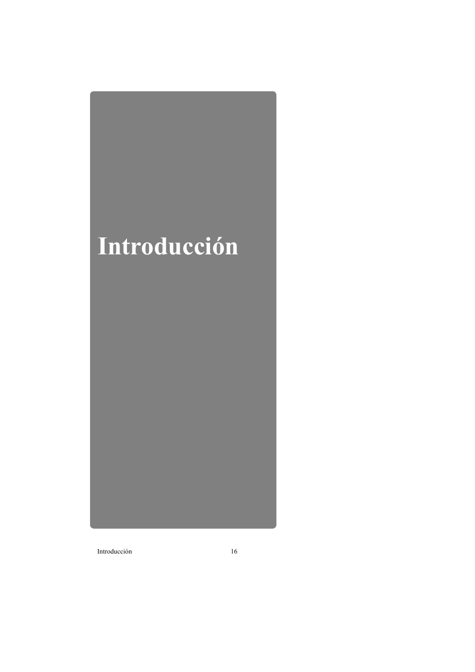 Introducción | Canon LE-5W Manual del usuario | Página 16 / 103