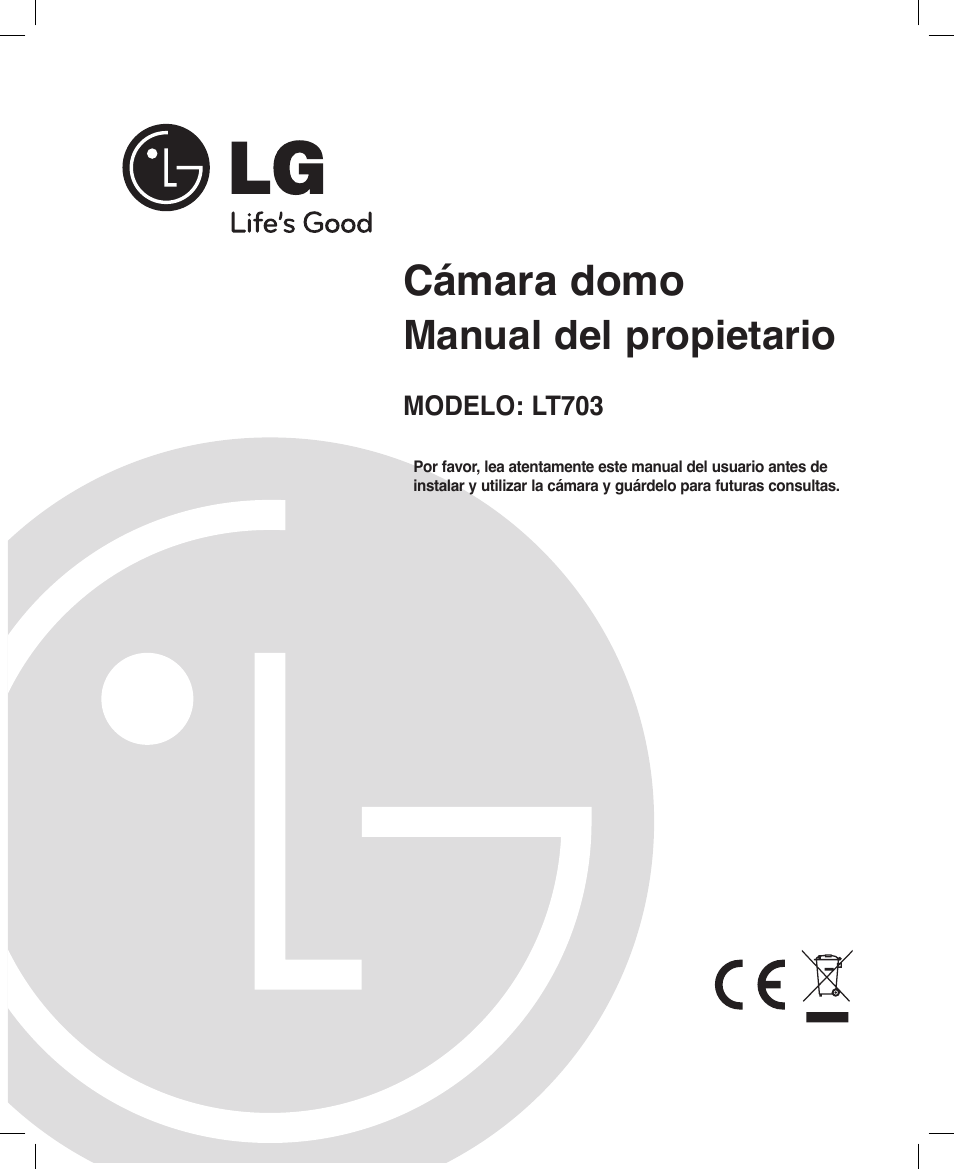 LG LT703P-B Manual del usuario | Páginas: 32