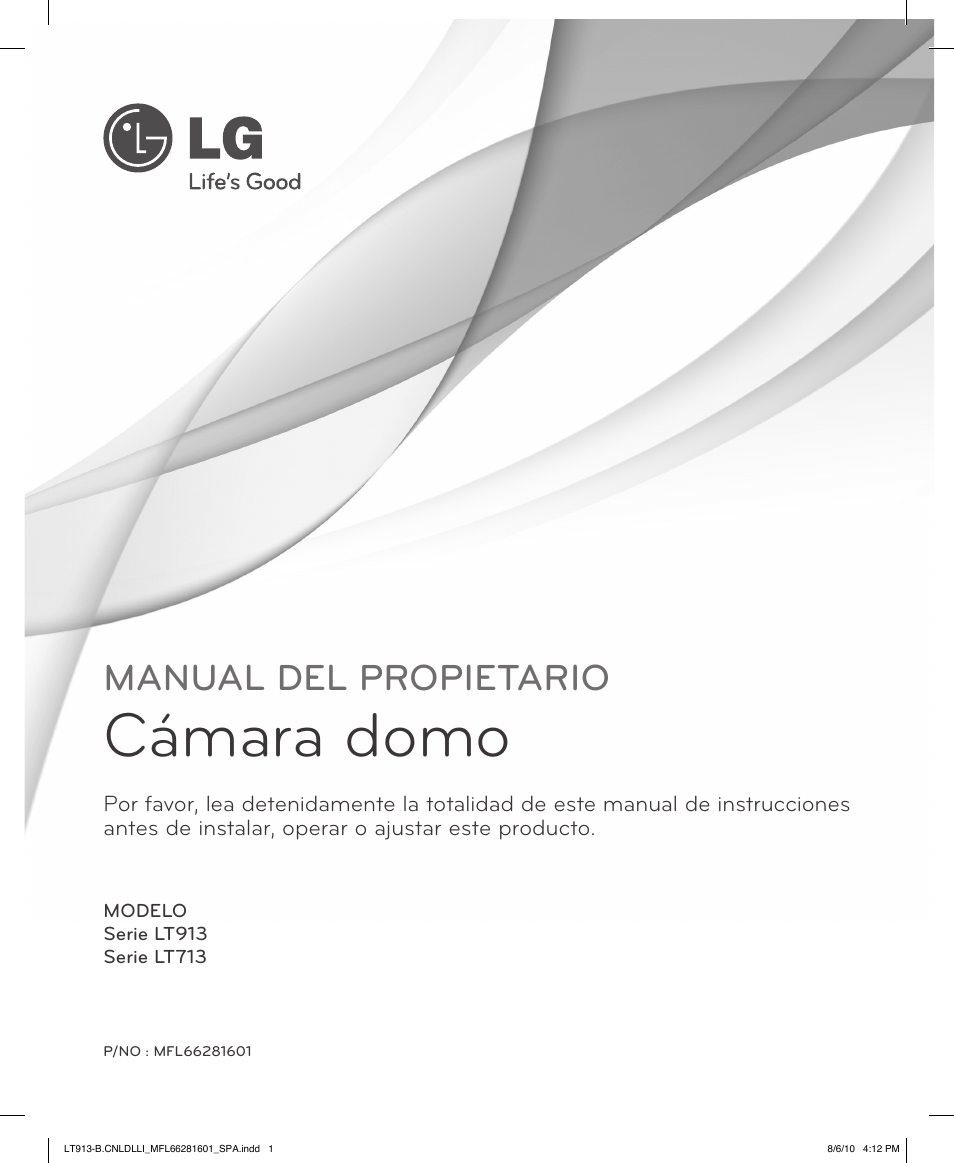 LG LT913P-B Manual del usuario | Páginas: 52