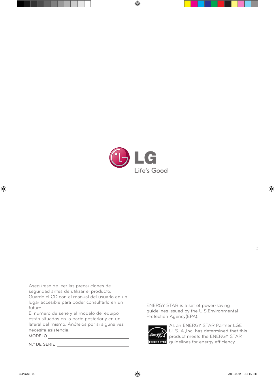 LG D2342P-PN Manual del usuario | Página 24 / 24