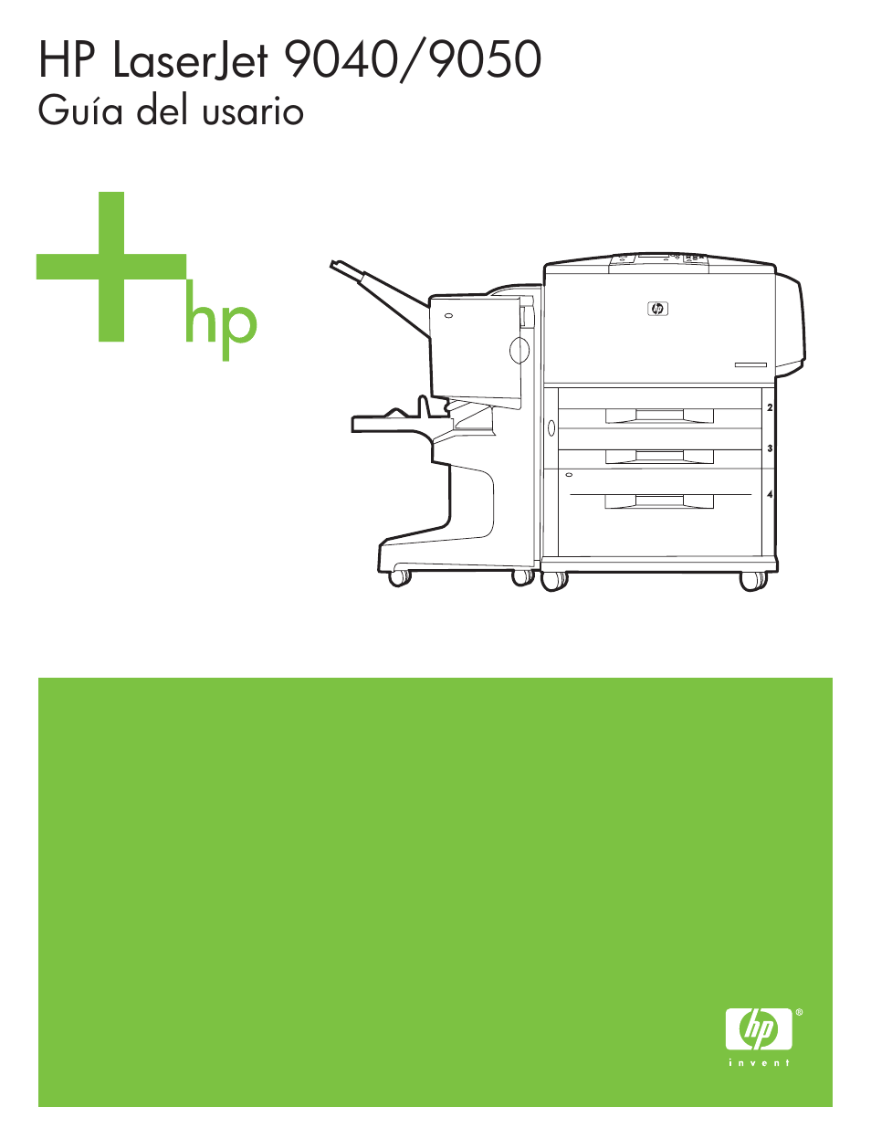 HP LaserJet 9040 Printer series Manual del usuario | Páginas: 224