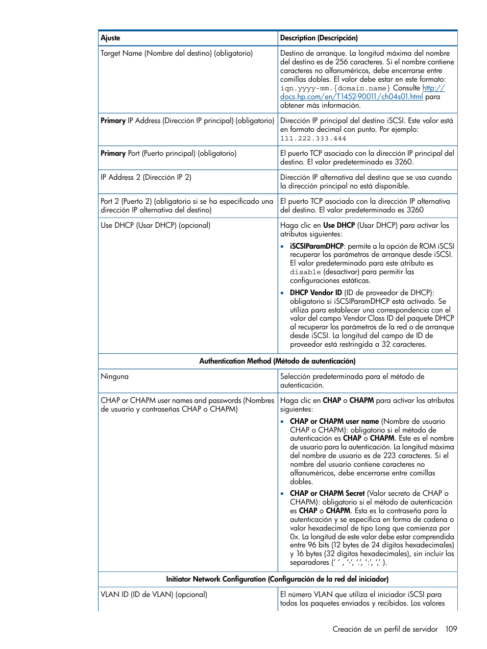 HP Software HP Virtual Connect Enterprise Manager Manual del usuario | Página 109 / 207