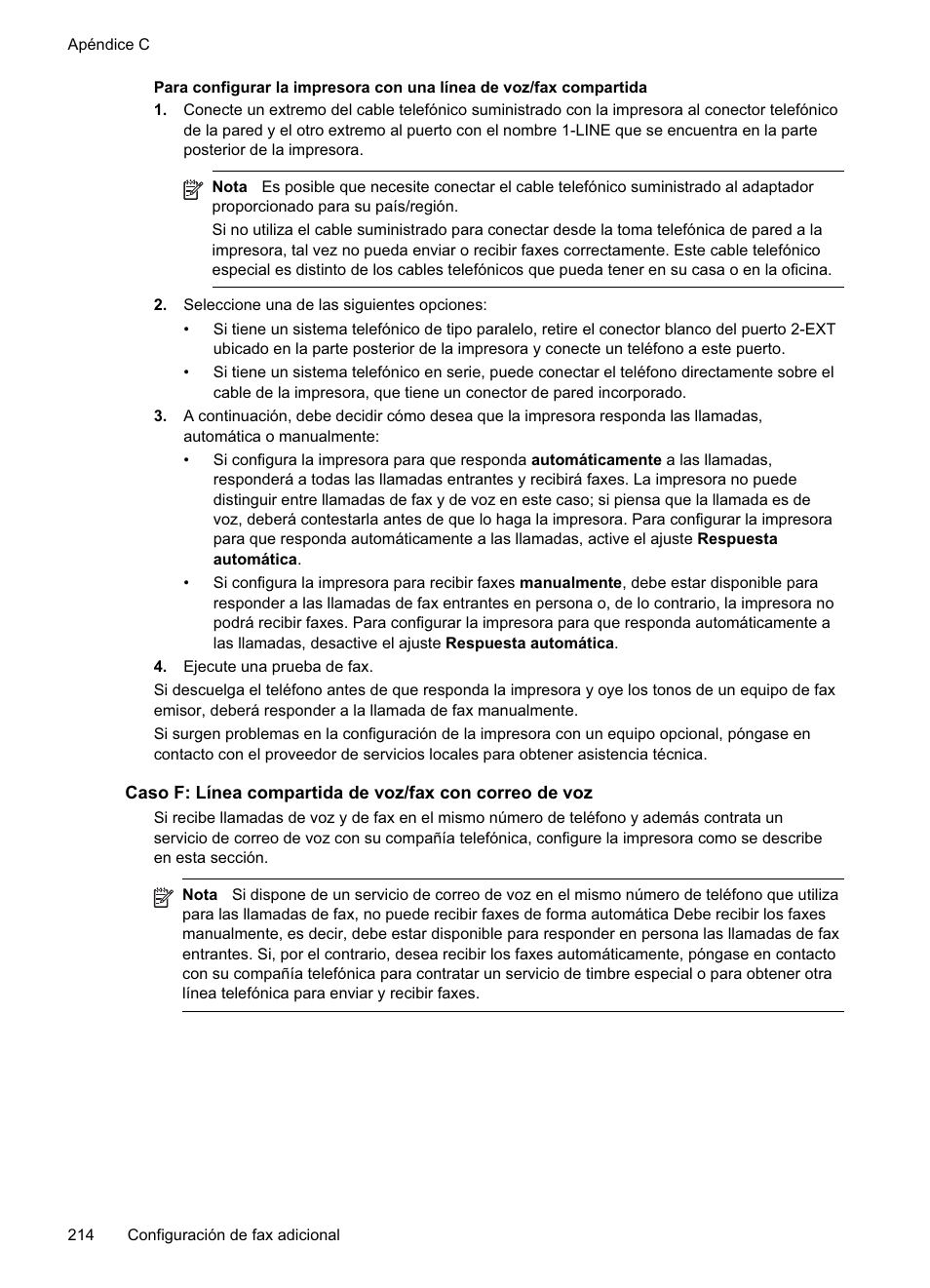 HP Officejet Pro 8500A Manual del usuario | Página 218 / 264