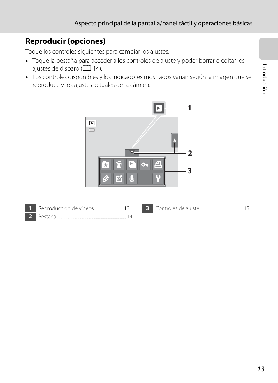 Reproducir (opciones) | Nikon Coolpix S4100 Manual del usuario | Página 25 / 208