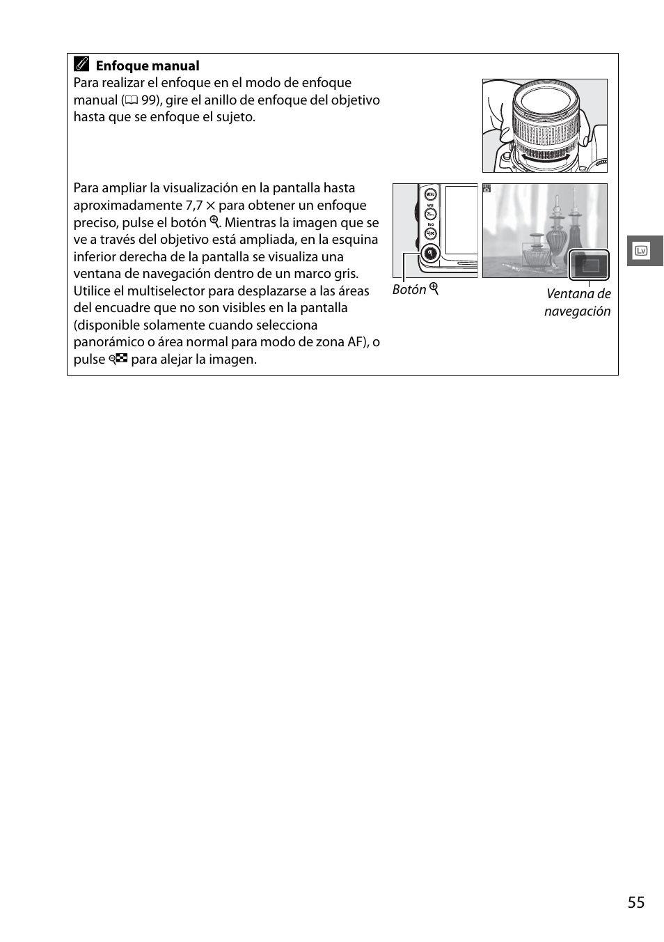 Nikon D7000 Manual del usuario | Página 75 / 348