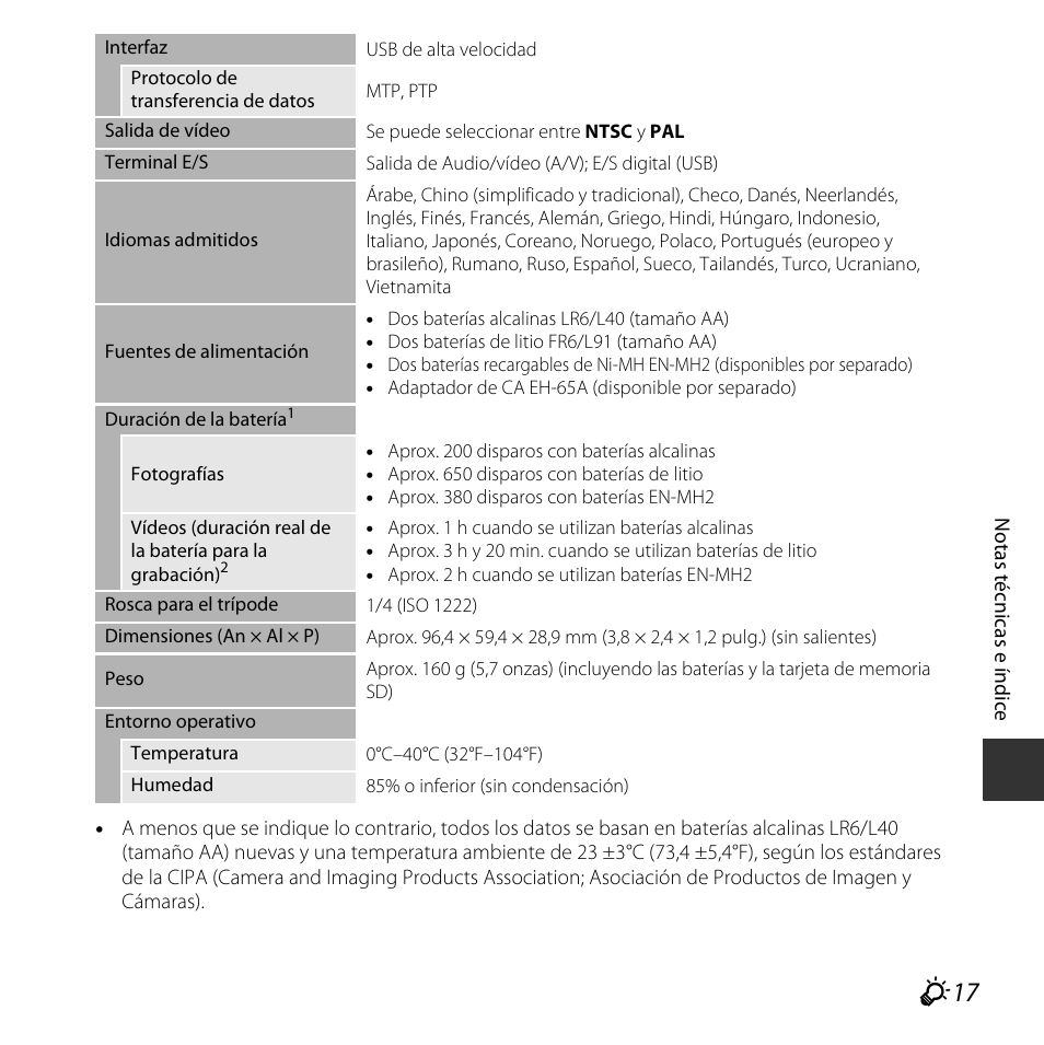 Nikon COOLPIX-L29 Manual del usuario | Página 147 / 156