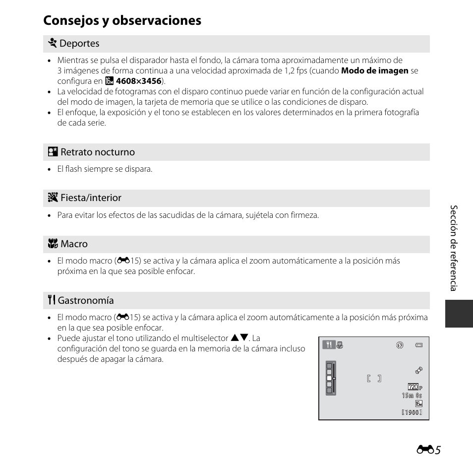 Consejos y observaciones | Nikon COOLPIX-L29 Manual del usuario | Página 57 / 156