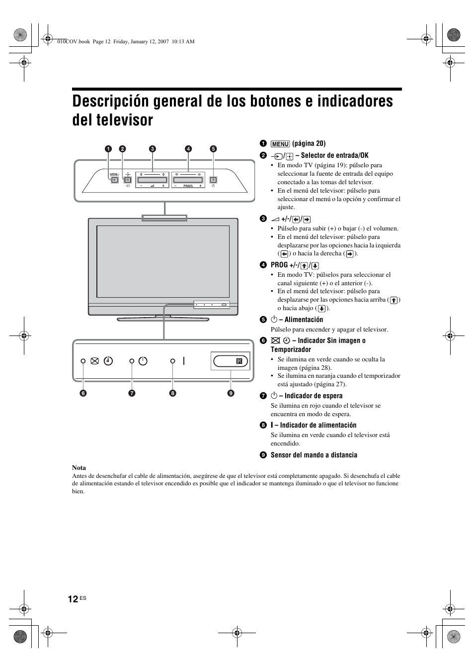 Sony KDL-46V2500 Manual del usuario | Página 96 / 166